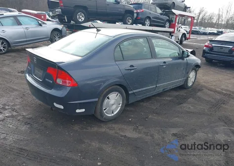 2006 Honda Civic Hybrid z USA, uszkodzony, nr VIN JHMFA36226S019565